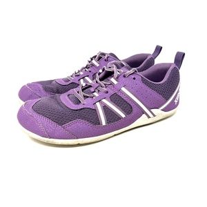 Xero Prio Womens Size 8.5 Purple White Lace Up Minimalist Running Shoes S211201S